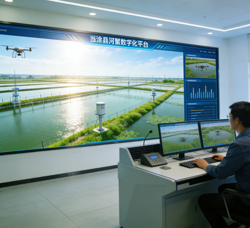 当涂县河蟹数字化平台项目（智慧农业标杆）