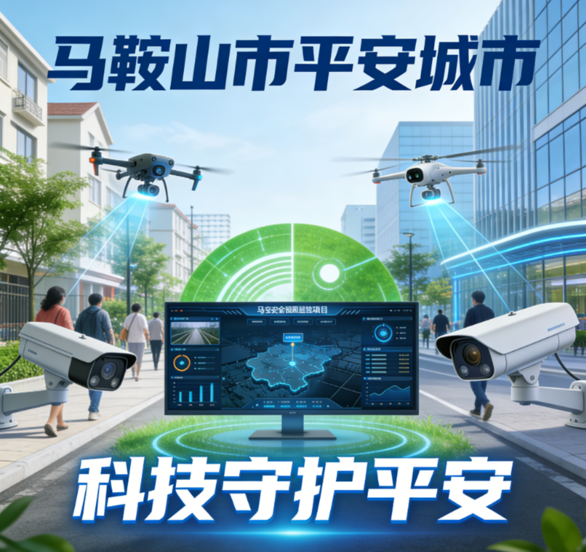 马鞍山市平安城市及公共安全视频监控项目（市域安防标杆）